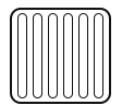 Icon for invisible heat vent