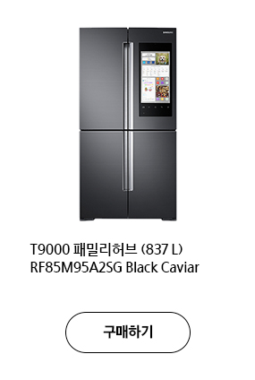 T9000 패밀리허브 (837 L) RF85M95A2SG Black Caviar 구매하기