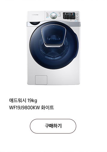 애드워시 19kg WF19J9800KW 화이트 구매하기