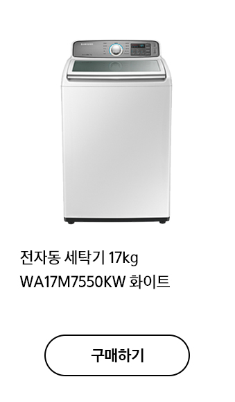 전자동 세탁기 17kg WA17M7550KW 화이트 구매하기